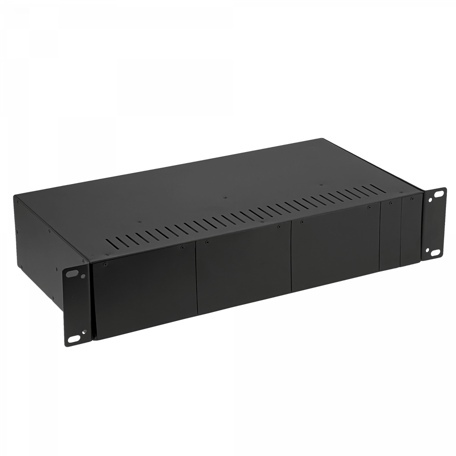 Chasis para Montaje en Rack 14-Bahias Media Converters MCxxx Dual-Fte 1