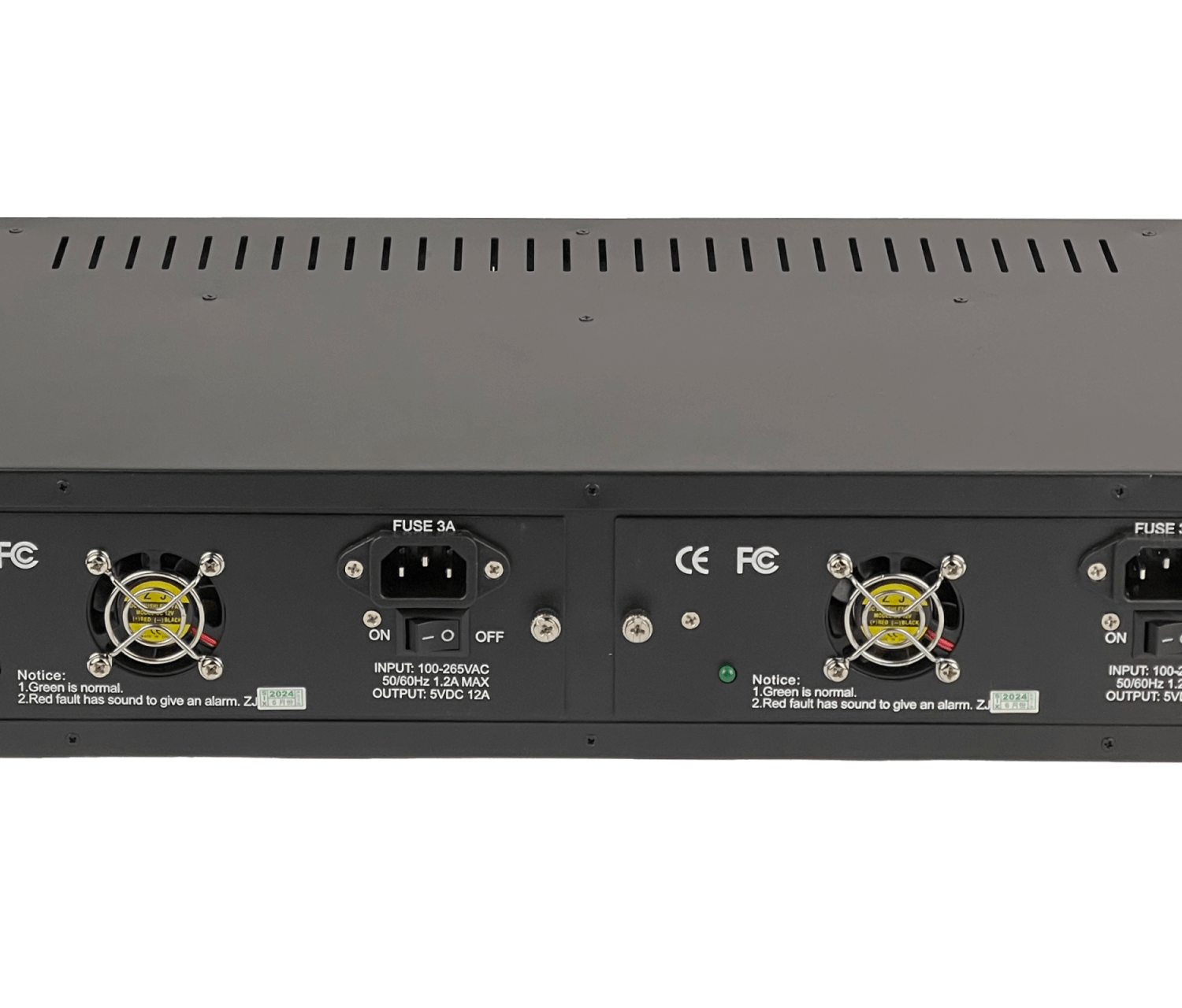 Chasis para Montaje en Rack 14-Bahias Media Converters MCxxx Dual-Fte 4