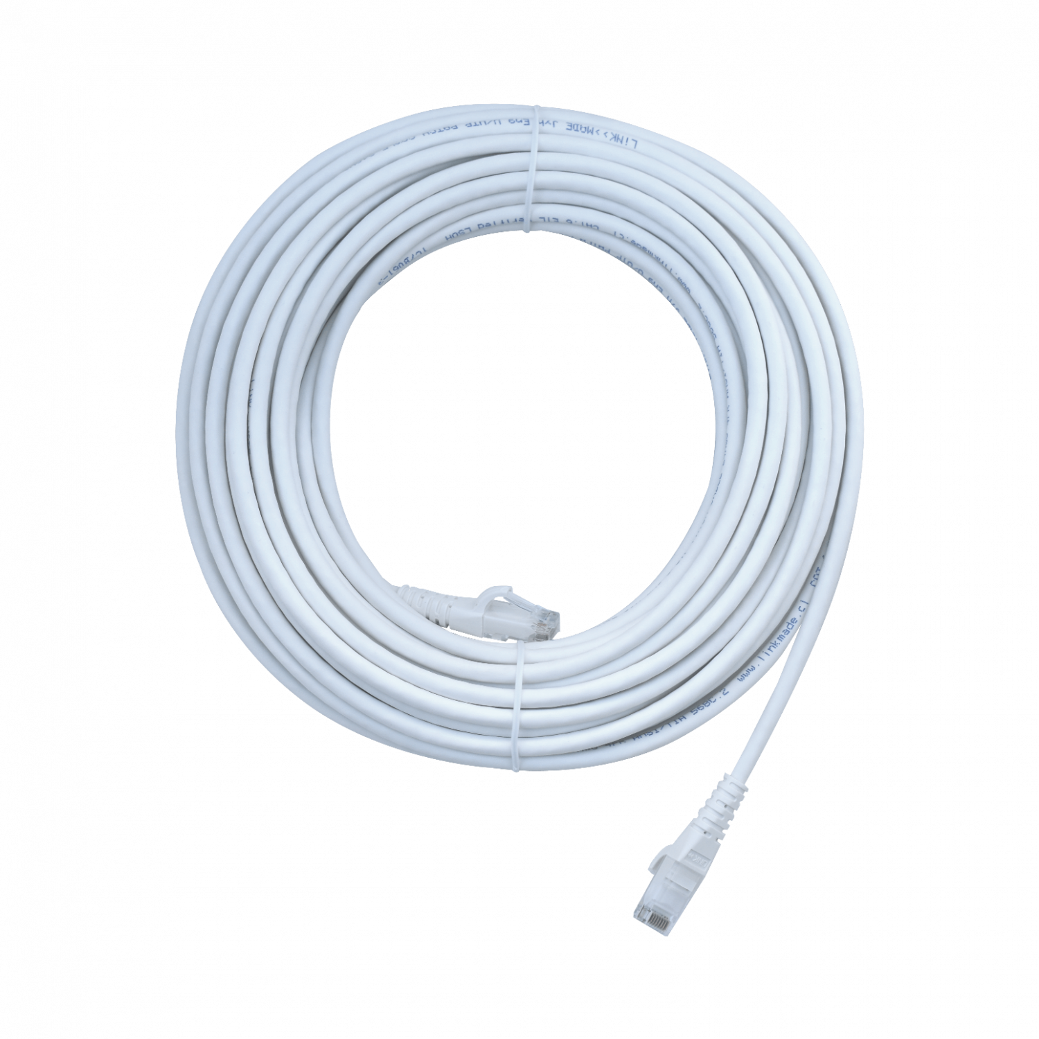 Cable Patch LINKMADE Cat6 U/UTP Blanco LSZH, 15m, Inyectado, Multifilar 3