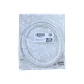 Cable Patch LINKMADE Cat6 Blanco LSZH UTP 3 metros Inyectado Multifilar con Conexión Estable - Miniatura 1