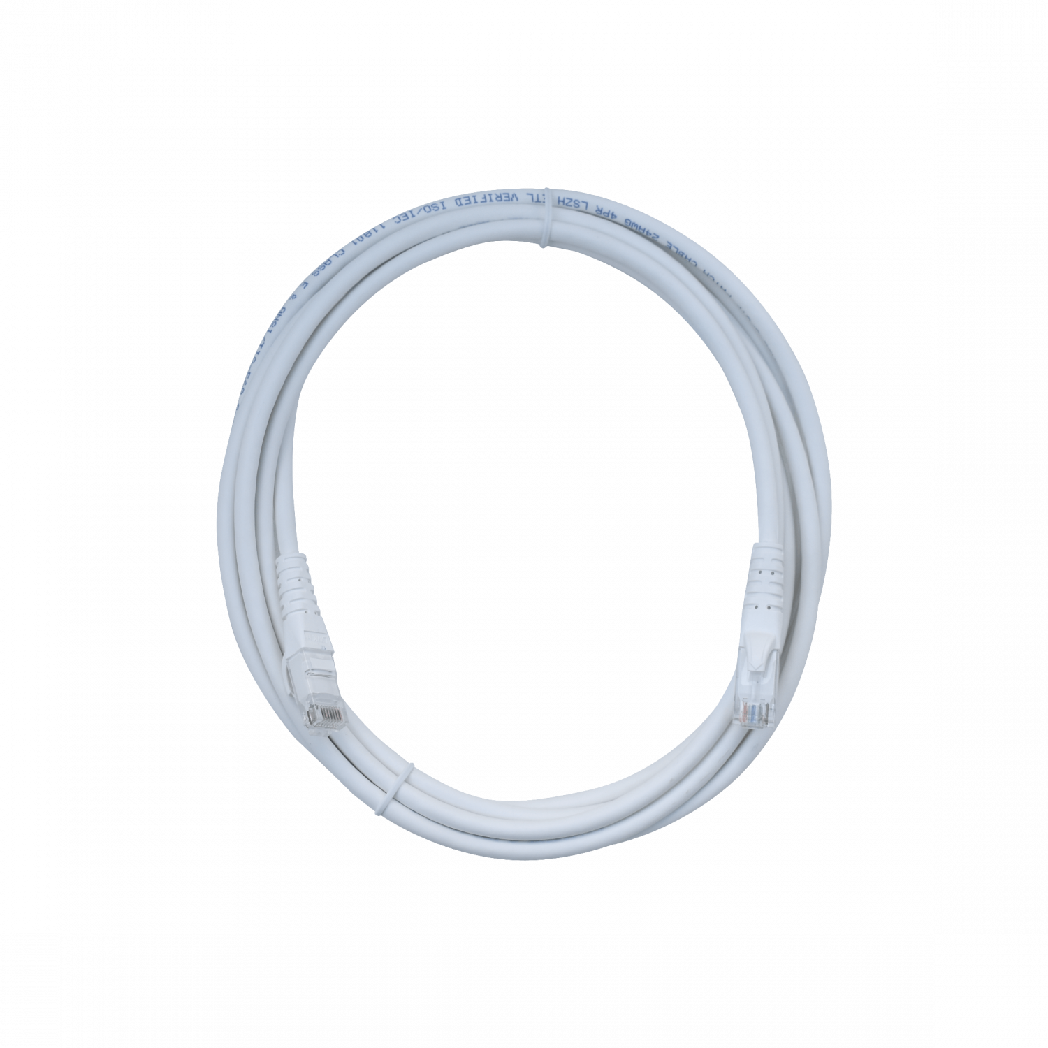 Cable Patch LINKMADE Cat6 Blanco LSZH UTP 3 metros Inyectado Multifilar con Conexión Estable 3