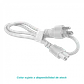 Americano-Macho Trebol-Hembra Cable Poder 60cm USA EEUU - Miniatura 2