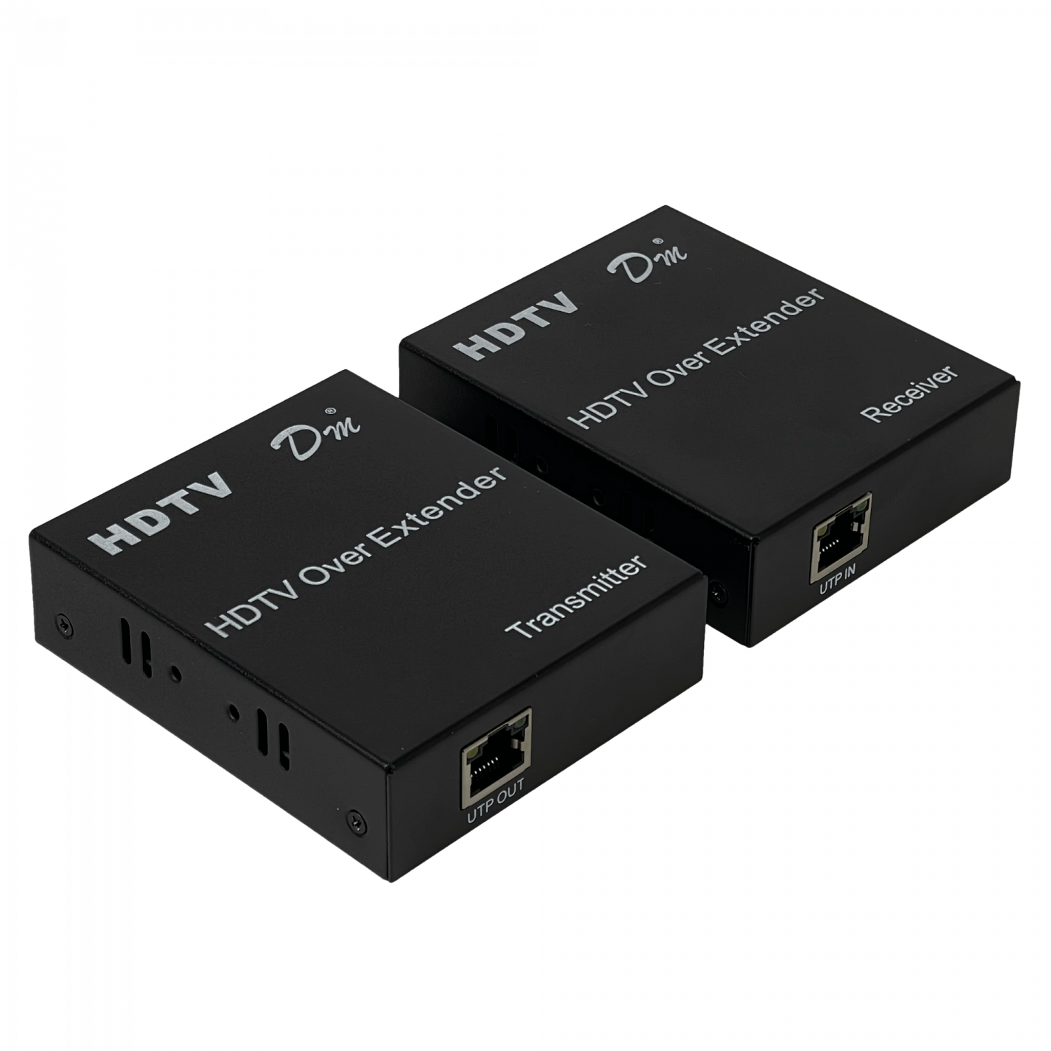Extensor HDMI sobre UTP 120m 1080p con IR, Compatible CAT5E/CAT6, Incluye Adaptador 5V-2A 3