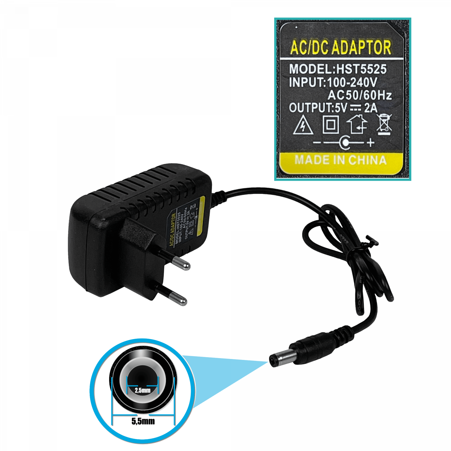 Extensor HDMI sobre UTP 120m 1080p con IR, Compatible CAT5E/CAT6, Incluye Adaptador 5V-2A 6