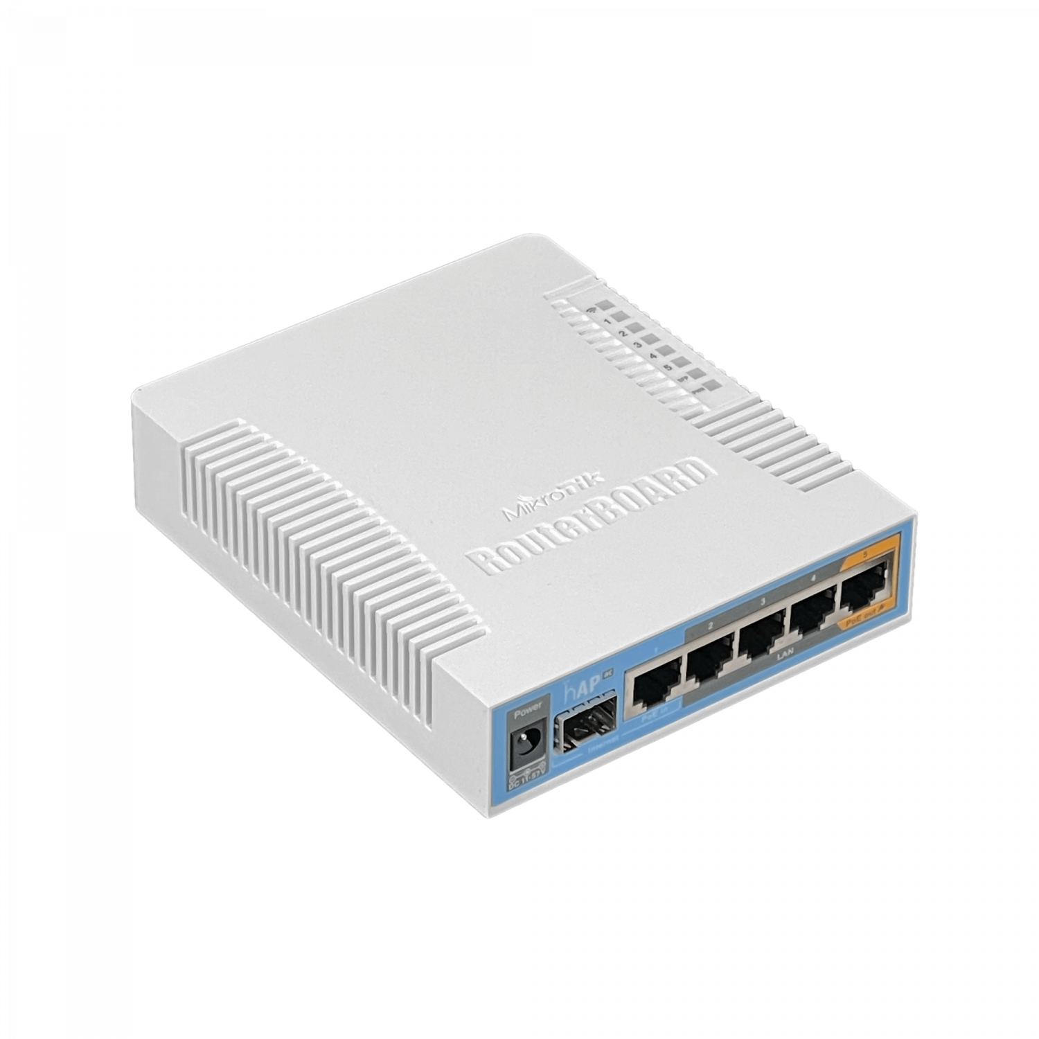 Router Inalámbrico MikroTik hAP ac - Doble Banda 2.4/5 GHz, 5 Puertos Gigabit, SFP, PoE Out 5