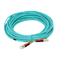 15mt LC-LC OM3 MultiModo MM Duplex Jumper Fibra 3.0mm 50/125um LSZH - Miniatura 3