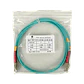1mt LC-LC OM3 MultiModo MM Duplex Jumper Fibra 3.0mm 50/125um LSZH - Miniatura 1