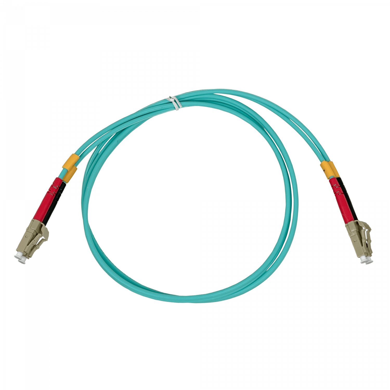 1mt LC-LC OM3 MultiModo MM Duplex Jumper Fibra 3.0mm 50/125um LSZH 2