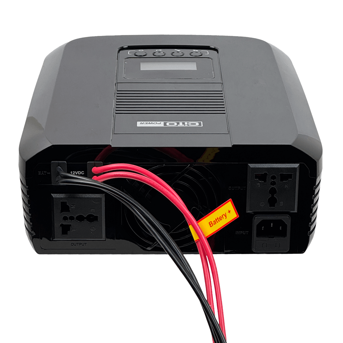 UPS CITO CPI-B1200 Inversor 1000W, 90-280VAC, Onda Modificada, Requiere Batería 12VDC 4