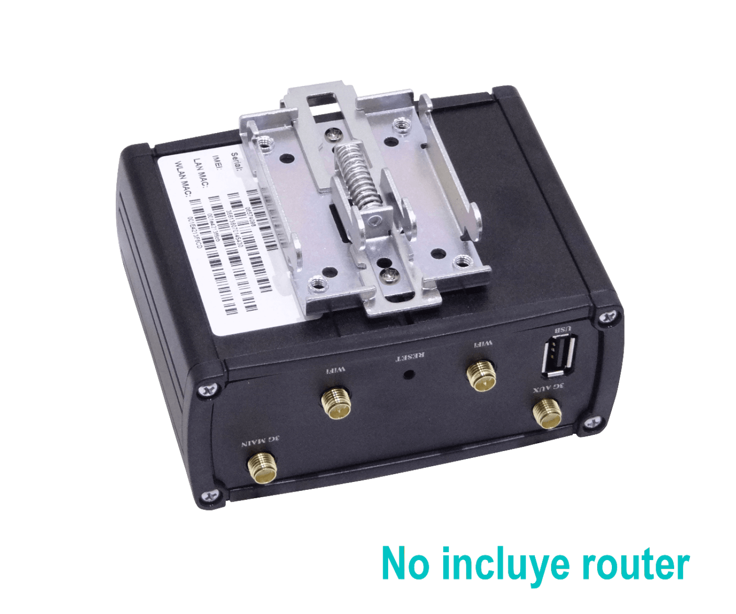 TELTONIKA Montaje Riel Din para Serie Router RUT95X RUT240 RUT200 1