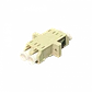 LC-LC Beige MM DX-Duplex Copla p/Fibra Adaptador p/Cabecera-CL/Caja - Miniatura 2