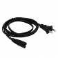 Americano-Macho a Tipo-8-C7-Hembra Cable poder 1,4mt 140cm sin-Tierra - Miniatura 1