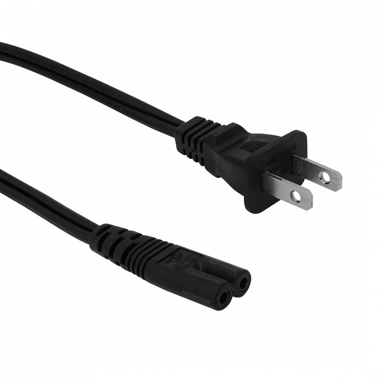 Americano-Macho a Tipo-8-C7-Hembra Cable poder 1,4mt 140cm sin-Tierra 2