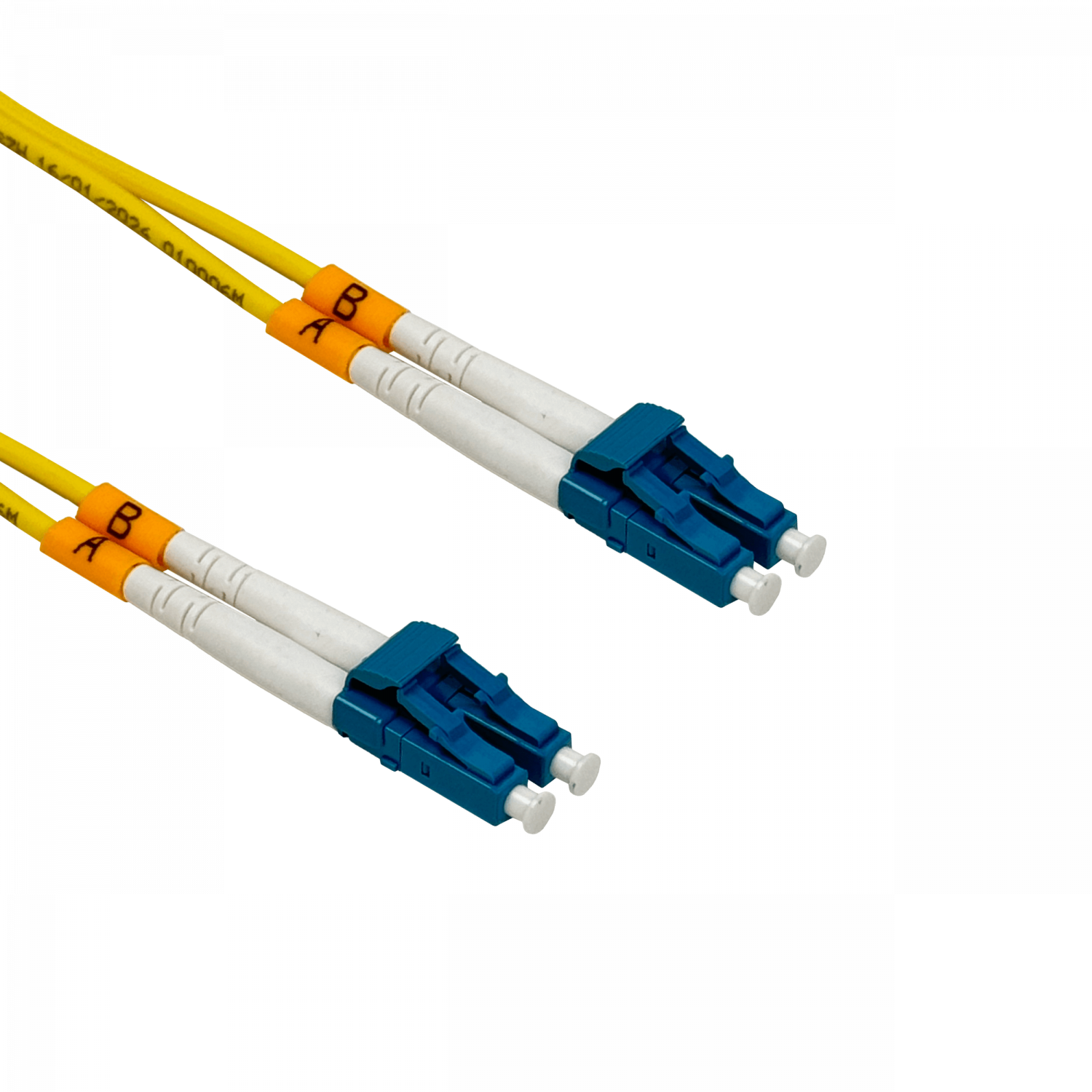 LSZH 2mt LC-LC MonoModo SM Duplex Jumper Cable Fibra 3.0mm 9/125um 1