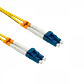 LSZH 2mt LC-LC MonoModo SM Duplex Jumper Cable Fibra 3.0mm 9/125um - Miniatura 1
