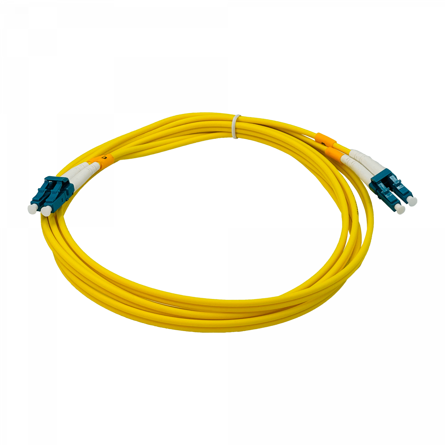 LSZH 2mt LC-LC MonoModo SM Duplex Jumper Cable Fibra 3.0mm 9/125um 2