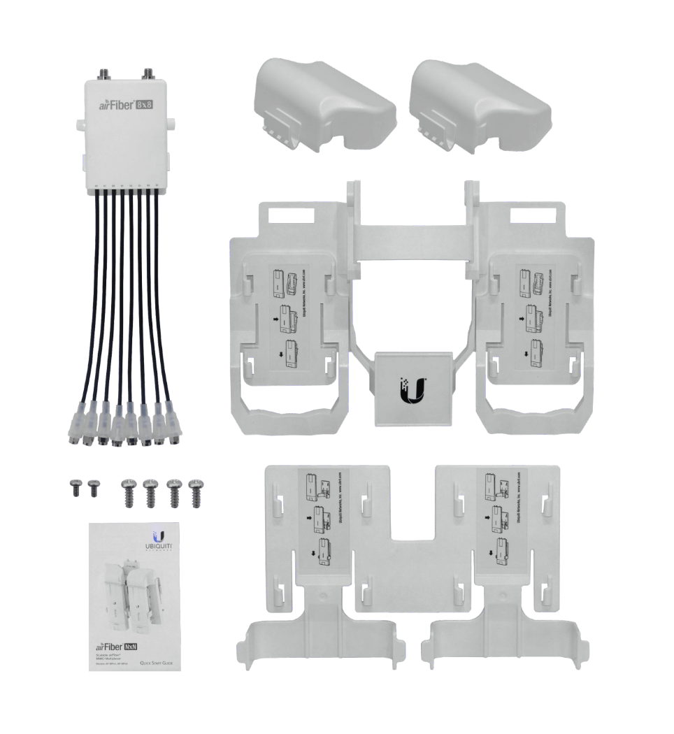 Multiplicador de Puertos para Antenas airFiber, MIMO Avanzado Ubiquiti AF-MPx8 2