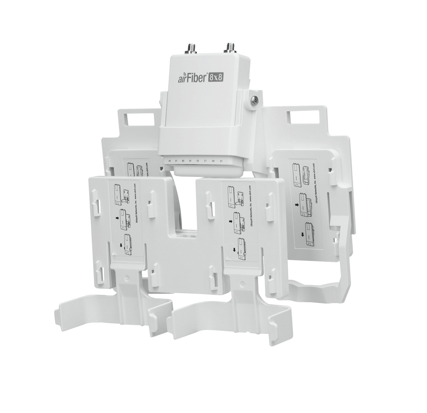Multiplicador de Puertos para Antenas airFiber, MIMO Avanzado Ubiquiti AF-MPx8 4