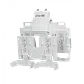 Multiplicador de Puertos para Antenas airFiber, MIMO Avanzado Ubiquiti AF-MPx8 - Miniatura 4