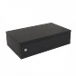 Gabinete Mesa LINKMADE RK02-3L 2U 30cm Fondo Negro Liso Puerta de Fierro - Miniatura 3