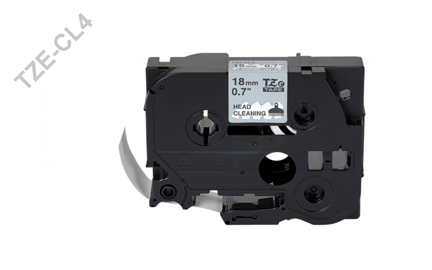 Cinta limpieza Brother TZE-CL4 18mm 25m 100 usos 2