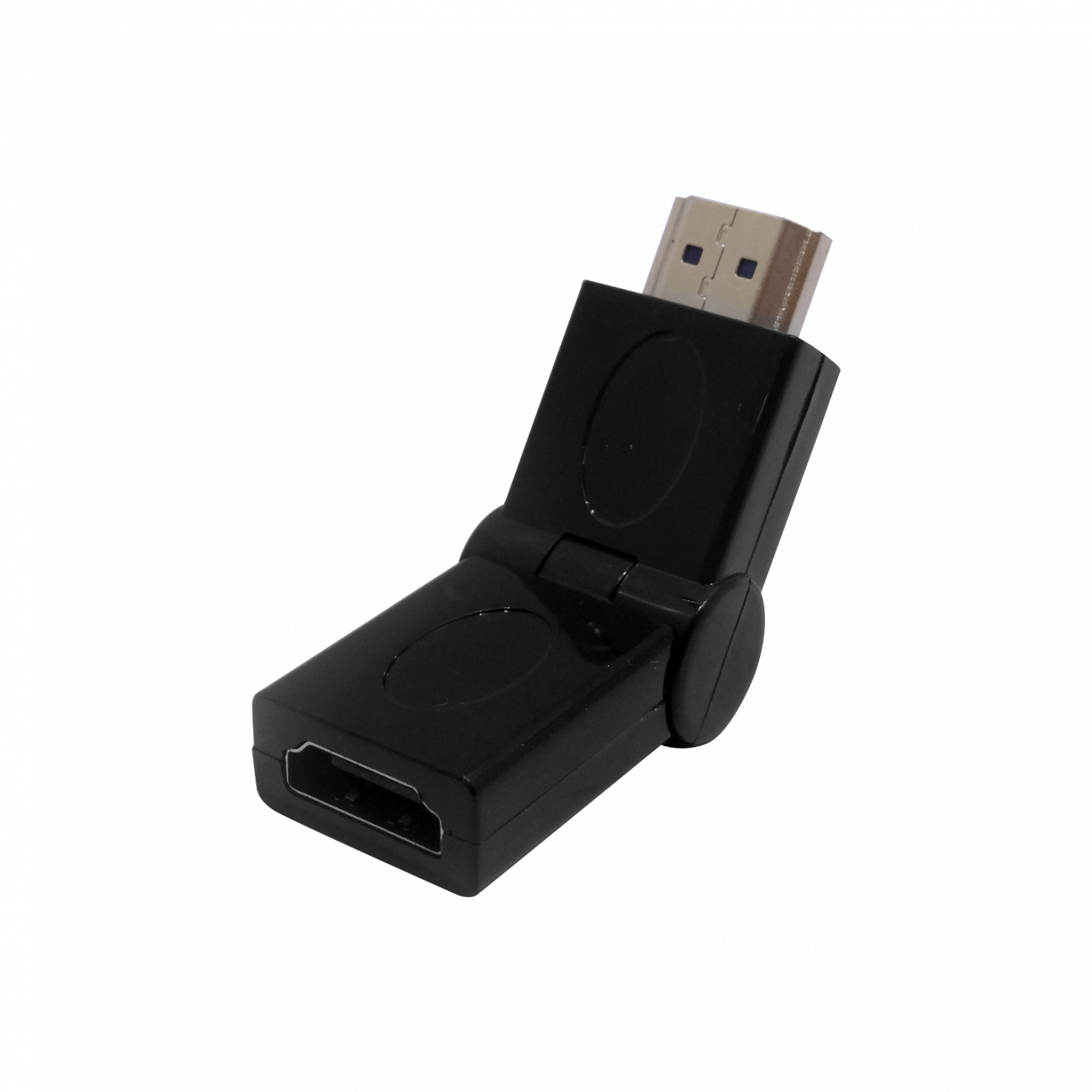 Pivote Bisagra HDMI v1.4 3D 4K Macho-Hembra 180-Grados 3