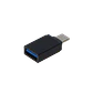 Adaptador USB-C Macho a USB-A Hembra, USB 3.1, Metálico - Miniatura 3