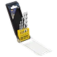 Brocas Concreto 4x74mm 5x84mm 6x99mm 8x119mm 10x119mm 5un. CM-BR45001 - Miniatura 2