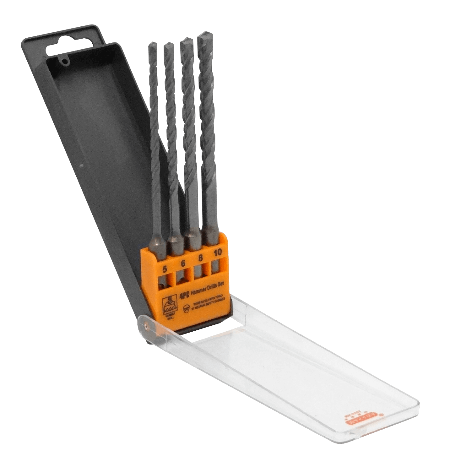 Brocas Rotomartillo 5-6-8-10mm x100mm Juego-4u. Concreto SDS sim-Hilti 3