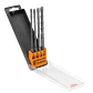 Brocas Rotomartillo 5-6-8-10mm x100mm Juego-4u. Concreto SDS sim-Hilti - Miniatura 3