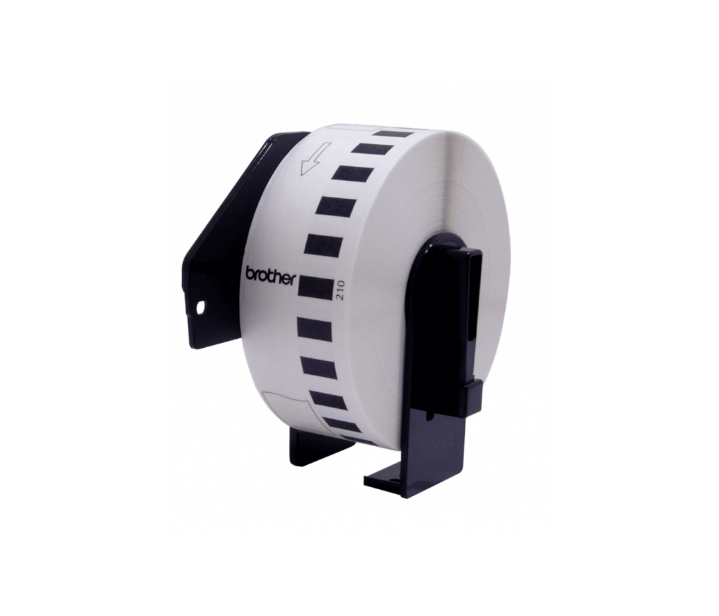 Cinta continua de papel térmico (blanca). Ancho: 29 mm. Longitud: 30,48 m Brother DK2210 1