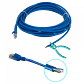 Cable Patch LINKMADE Cat5e 7.5mt Azul LSZH Inyectado Multifilar - Miniatura 3