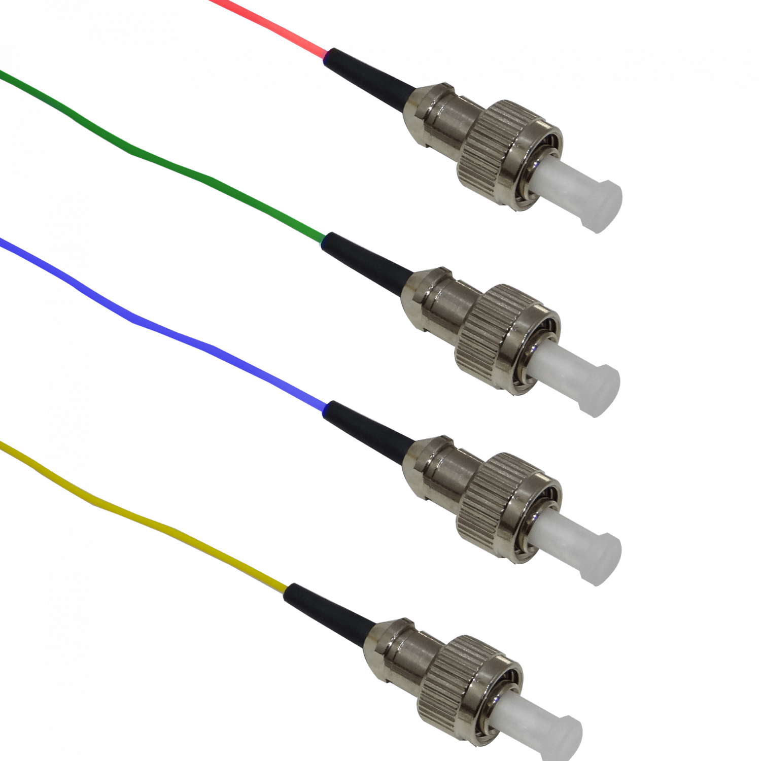 FC/UPC OM3 Multimodo 1,5mt 4-Unidades Pigtail 50/125um 0,9mm 150cm 2