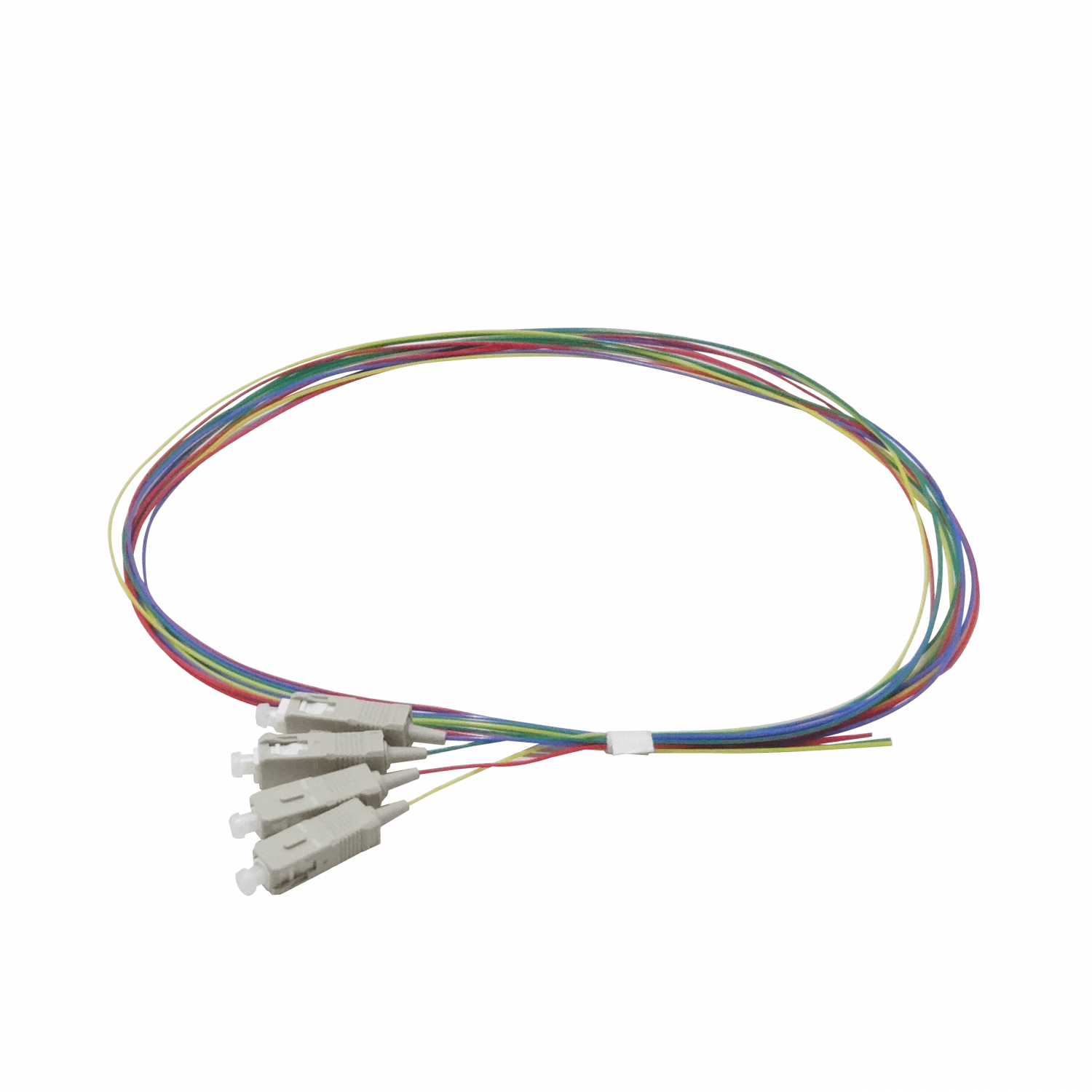 SC/UPC OM3 Multimodo 1,5mt 4-Unidades Pigtail 50/125um 0,9mm 150cm 2