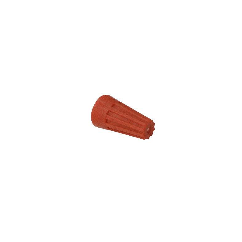 nro.22 50-unids. Conector Conico Naranjo 22-14AWG 0,30-1,5mm 1