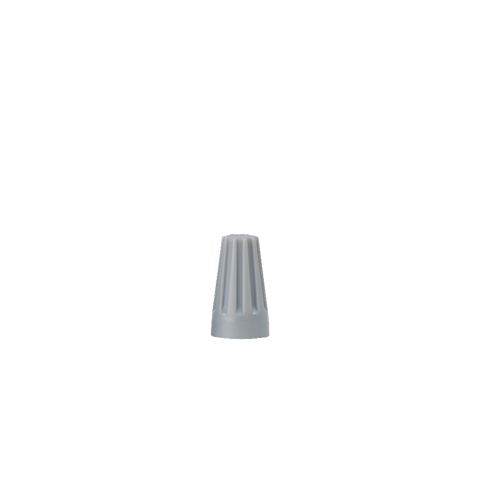 nro.11 50-unids. Conector Conico Gris 22-18AWG 0,30-0,75mm 2