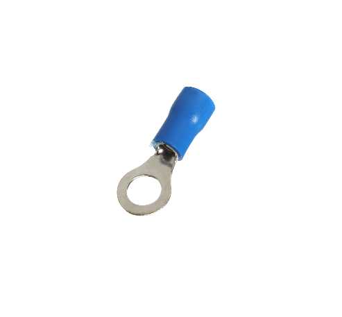 RVS2-5 Ojo-5,3mm 1,5-2,5mm2-Cable 100-unids. Conector Azul Aislado PVC 1