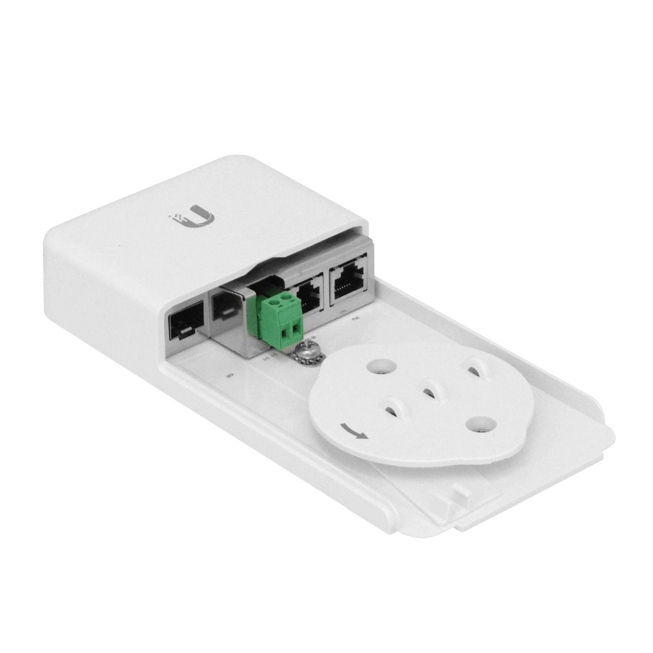 Adaptador PoE G2, 1 SFP/1 RJ45, exterior, 24-57V, UBIQUITI F-POE-G2 4