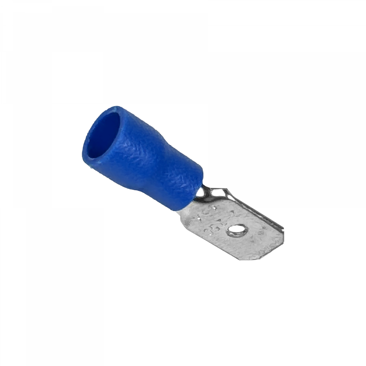 6,35x0,8mm Azul Macho Semi-Aislado Faston 1,5-2,5mm2 100-un PVC 3