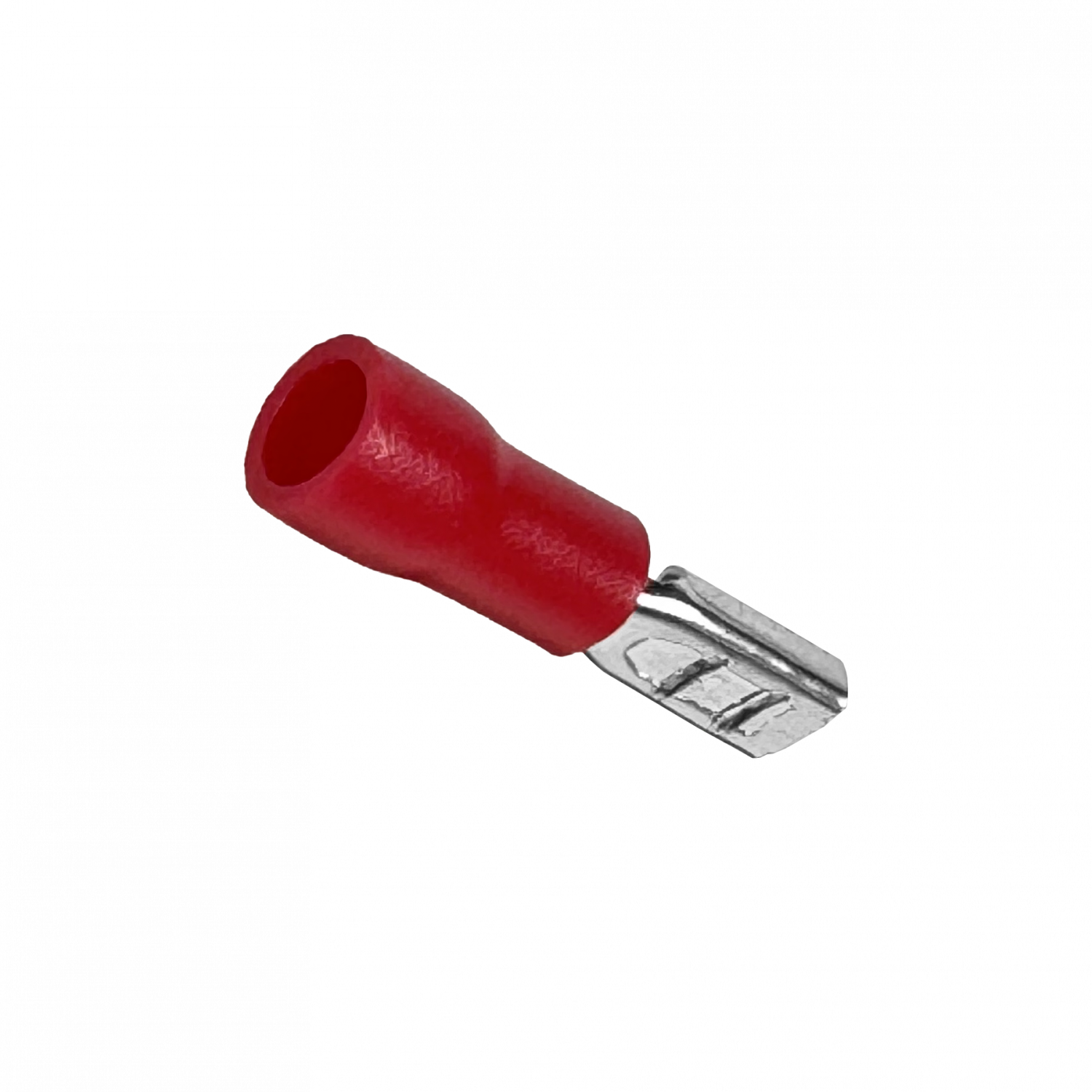 2,8x0,8mm Rojo Hembra Semi-Aislado Faston 0,5-1,5mm2 100-un PVC 2