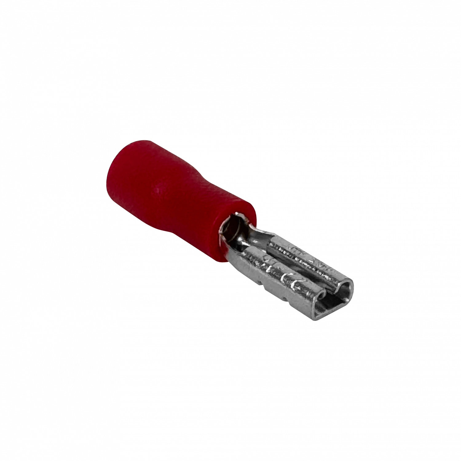 Faston Rojo Hembra Semi-Aislado, 2.8x0.3mm, 100 Unidades, 0.5-1.5mm², FDD1.25-110   2