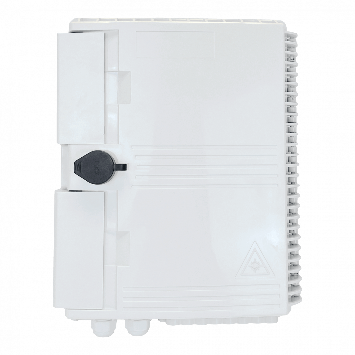 Caja NAP de Fibra Óptica 16 Puertos Rectangular IP65 con Llave - BOX-16 6