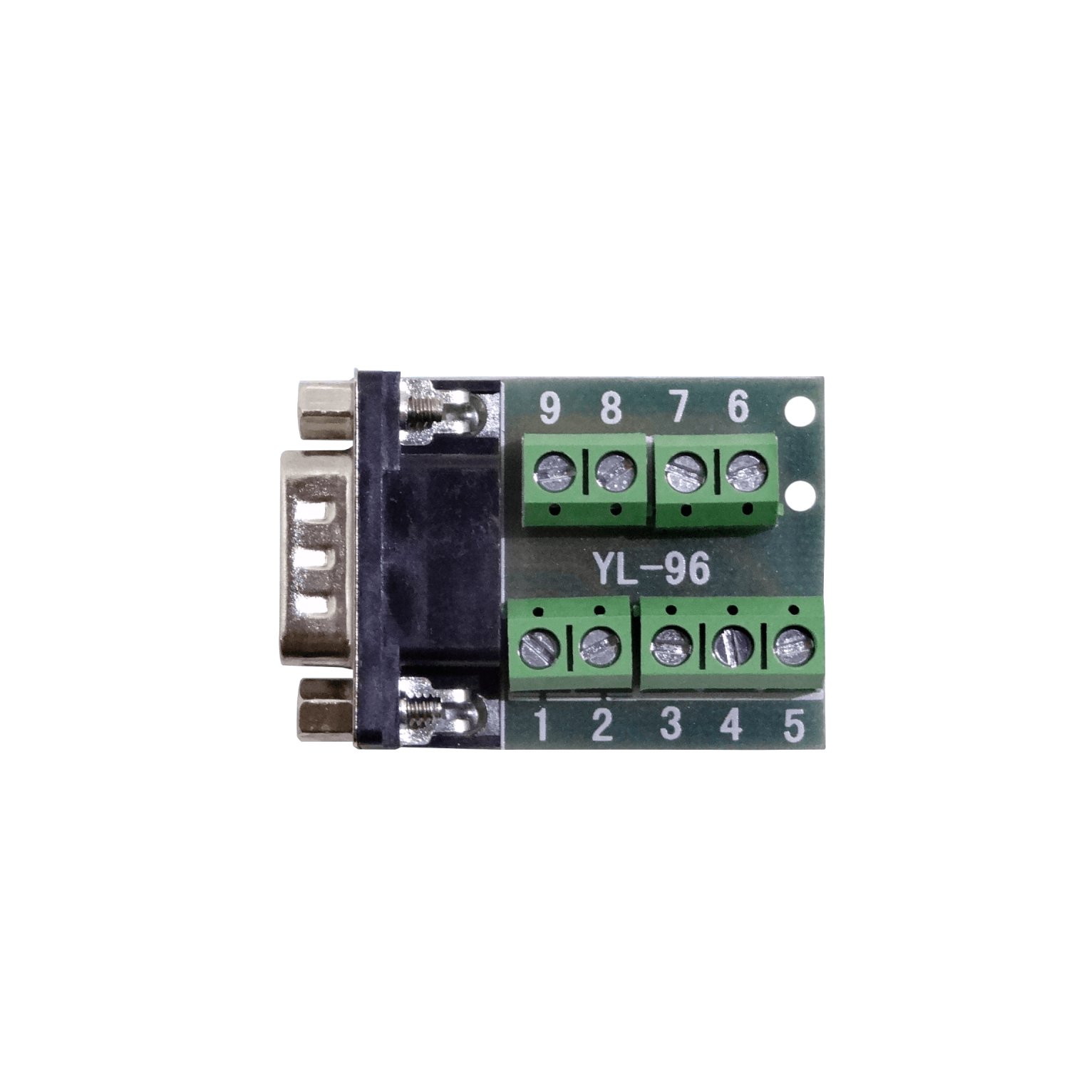 Conector DB9-Macho DGB9MT DE-09, Terminal Regleta Atornillable, Requiere FP1MV 3