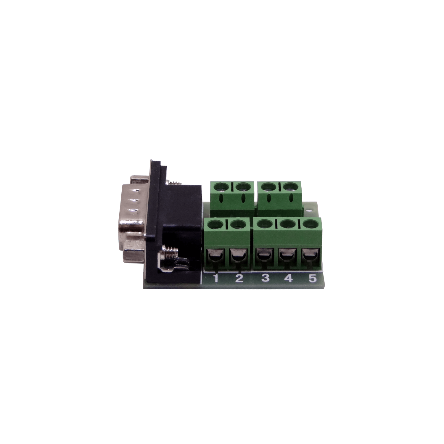 Conector DB9-Macho DGB9MT DE-09, Terminal Regleta Atornillable, Requiere FP1MV 4