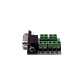 Conector DB9-Macho DGB9MT DE-09, Terminal Regleta Atornillable, Requiere FP1MV - Miniatura 4