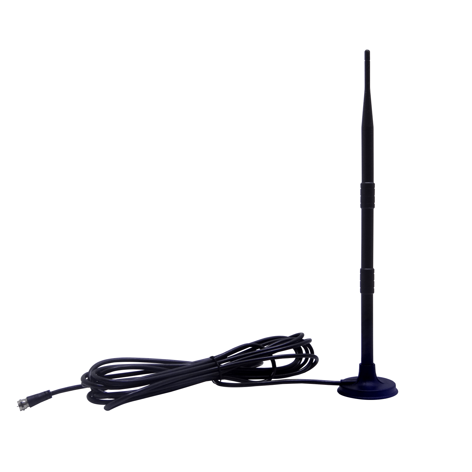 INTROTECH Ganancia20 Antena TV-Digital 447-855MHz BaseMagnetica F-M-5m 1