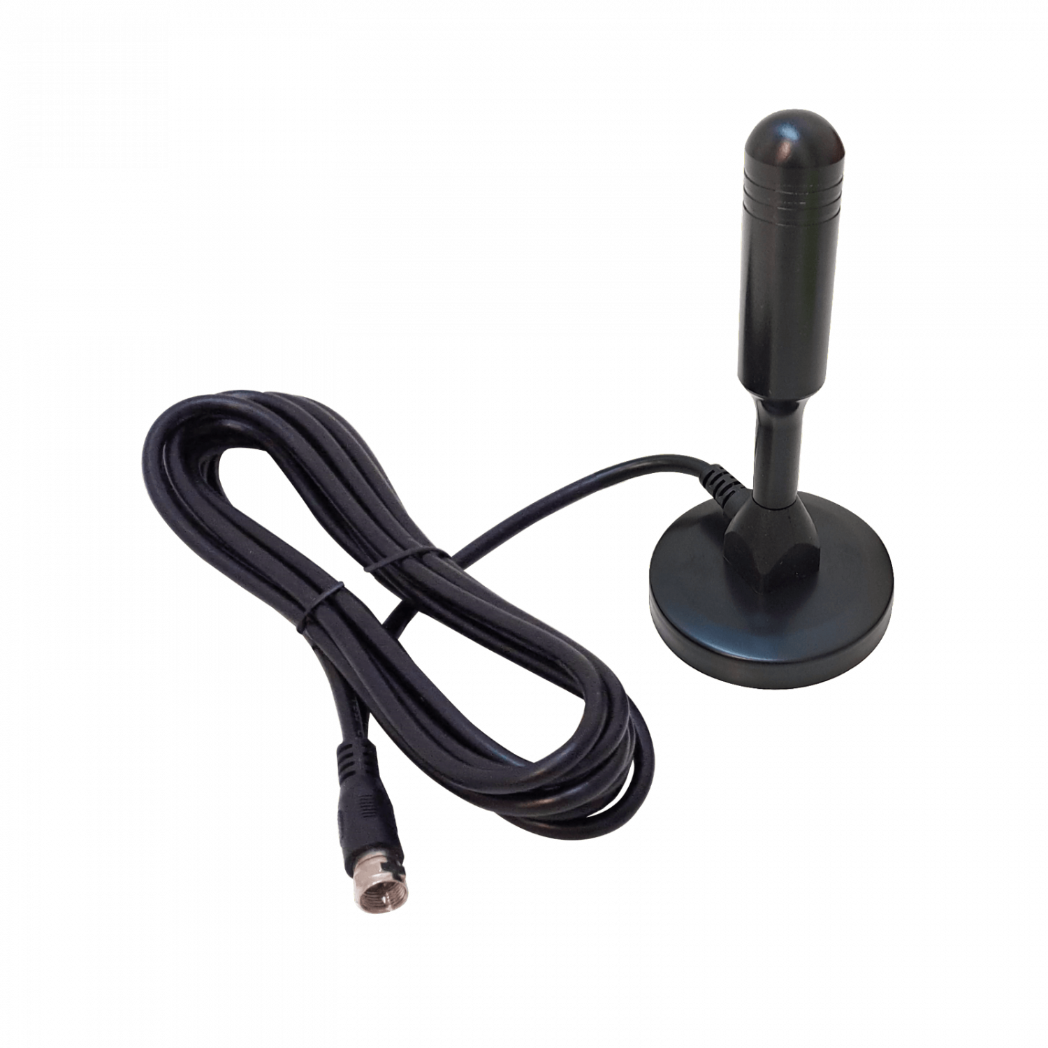 Antena TV HD Digital 470-862MHz Base-Magnetica F-M-3mt DVB-T 1