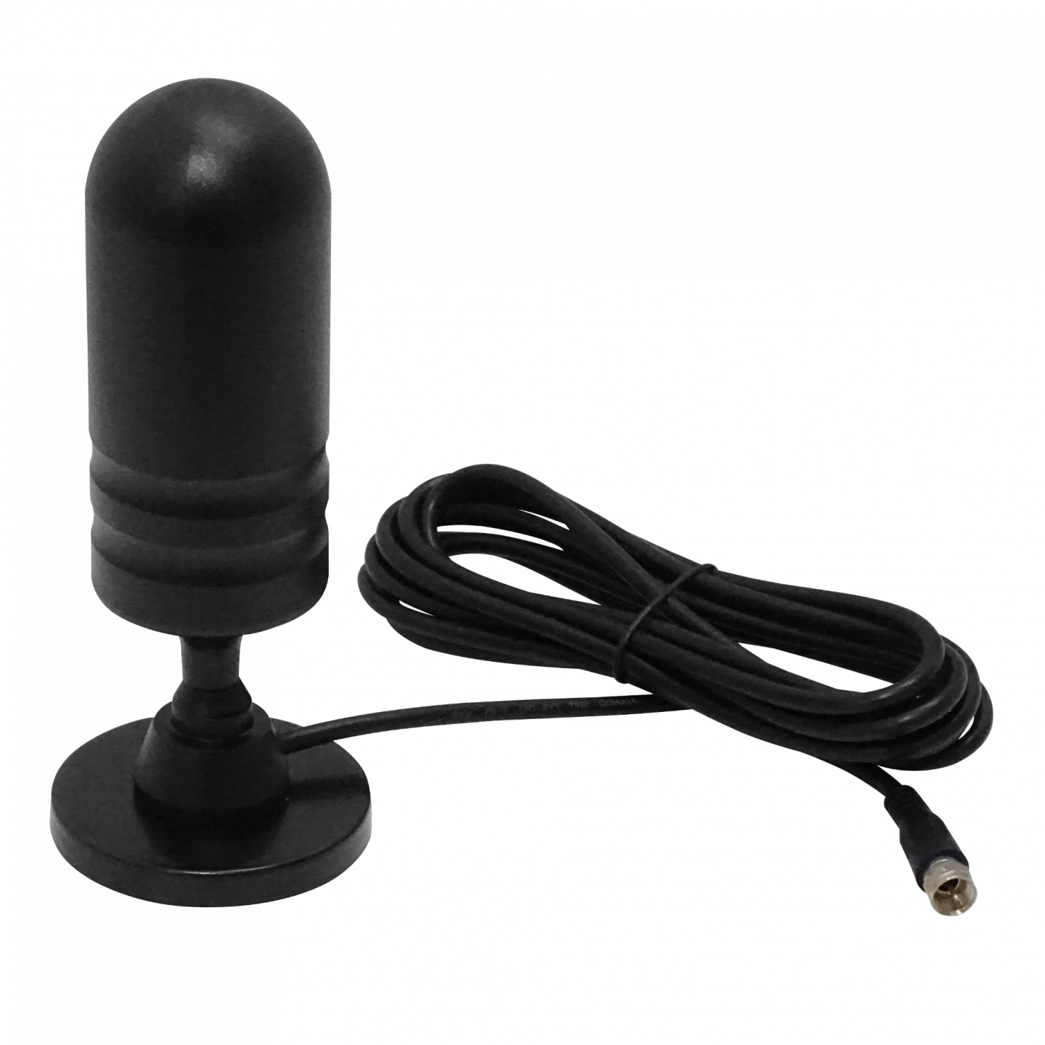 Antena TV HD Digital, 75?, 470-862MHz, Base Magnética, DVB-T, 1.5m 2