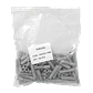 Tarugo 10mm 100-Unids. Plastico-PE Gris 10x44mm Tornillo-5x45 - Miniatura 2