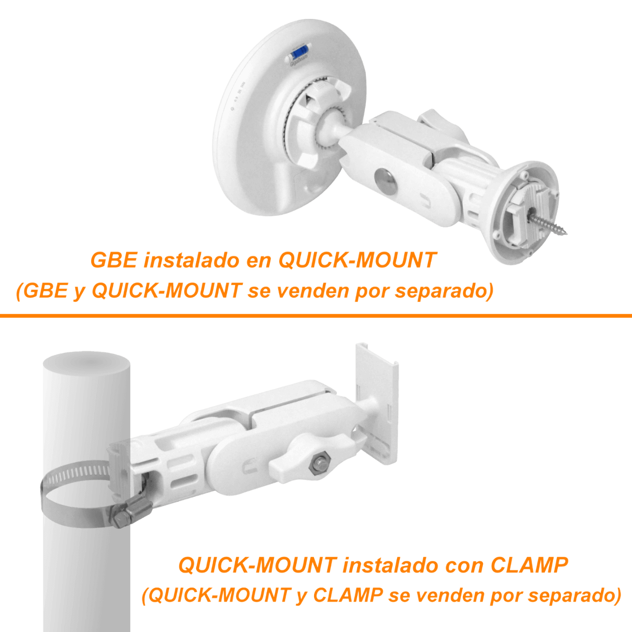 Montaje Rápido Ubiquiti QUICK-MOUNT - Para NanoStation, NanoStation Loco, NanoBeam 10